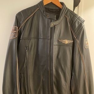 Men’s leather jacket